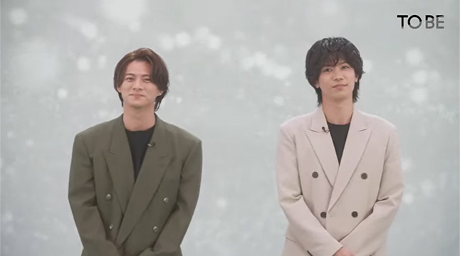 元キンプリ平野紫耀と神宮寺勇太、滝沢秀明氏のTOBE合流を発表　生配信視聴100万人超 