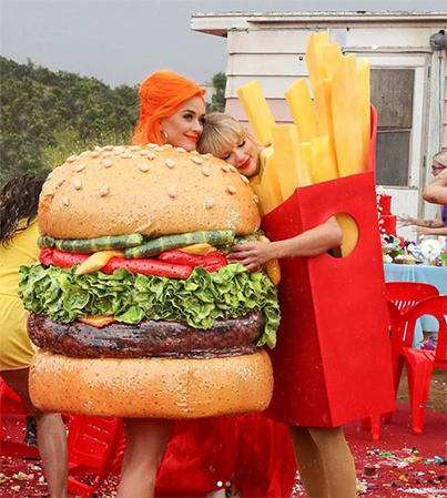 ケイティ・ペリーとテイラー・スウィフ