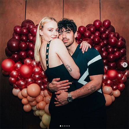 ソフィー・ターナーとジョー・ジョナス