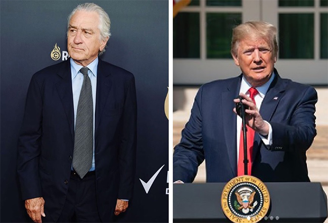 ロバート・デ・ニーロ爆弾発言「トランプ大統領は侮辱される必要がある…顔に“う×こ袋”が当たるのを見たい」