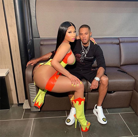 ニッキー・ミナージュが結婚したことをインスタ報告