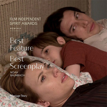 ゴールデングローブ賞ノミネート　スカヨハ主演「マリッジ・ストーリー」が最多６部門etc.