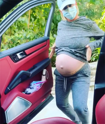 ケイティ・ペリーが大きなお腹でダンスを披露　オーランド・ブルームが動画投稿