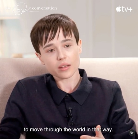 エリオット・ペイジ、トランスジェンダーをカミングアウトした「重要な理由」を語る
