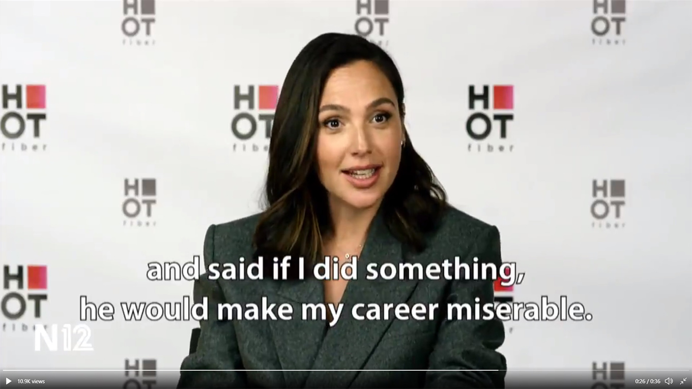 ガル・ガドット、「ジャスティス・リーグ」の撮影中監督に「キャリアを台無しにすると脅された」と告白 
