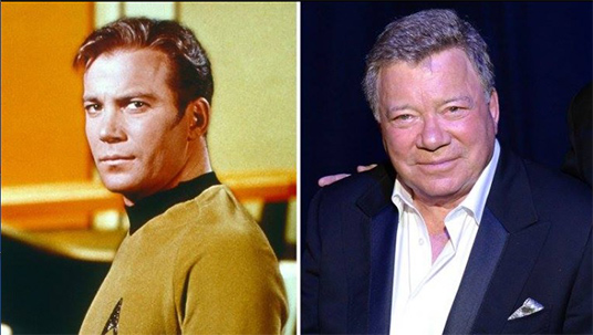 「スター・トレック」のカーク船長ウィリアム・シャトナー、最高齢９０歳で本物の宇宙に飛び立つ 
