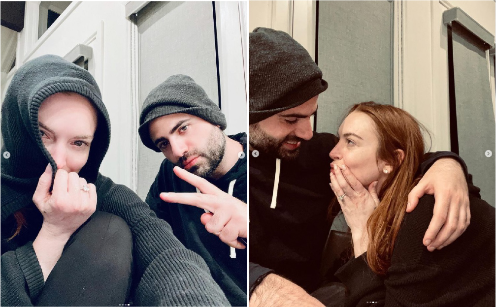 リンジー・ローハンがドバイの証券マンと婚約　インスタで３０００万円の婚約指輪披露
