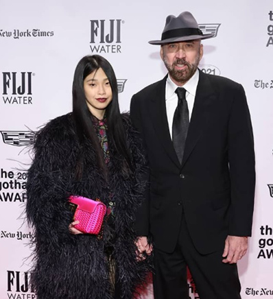  ニコラス・ケイジの妻リコ・シバタ第1子妊娠　自身3目の子供
