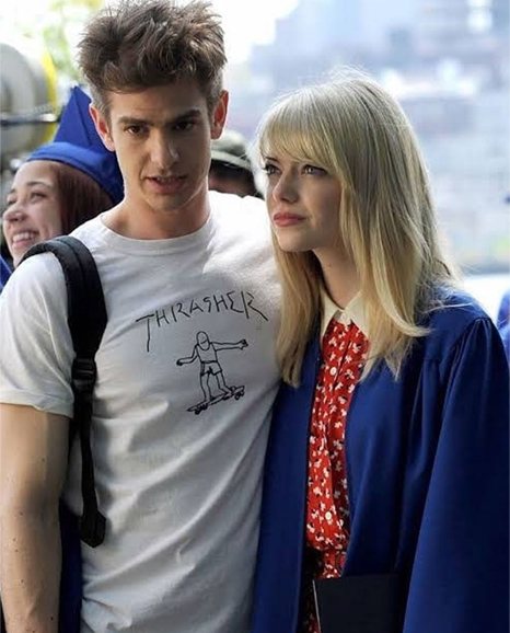 アンドリュー・ガーフィールド、「スパイダーマン」出演を元カノのエマ・ストーンに聞かれて嘘をつく
