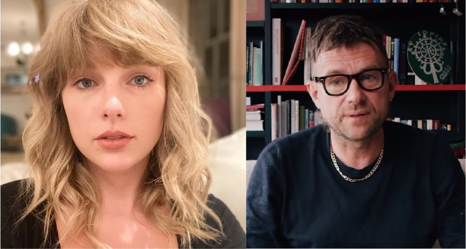 テイラー・スウィフト、デーモン・アルバーンに「自分の曲を書いていない」と指摘されて反論
