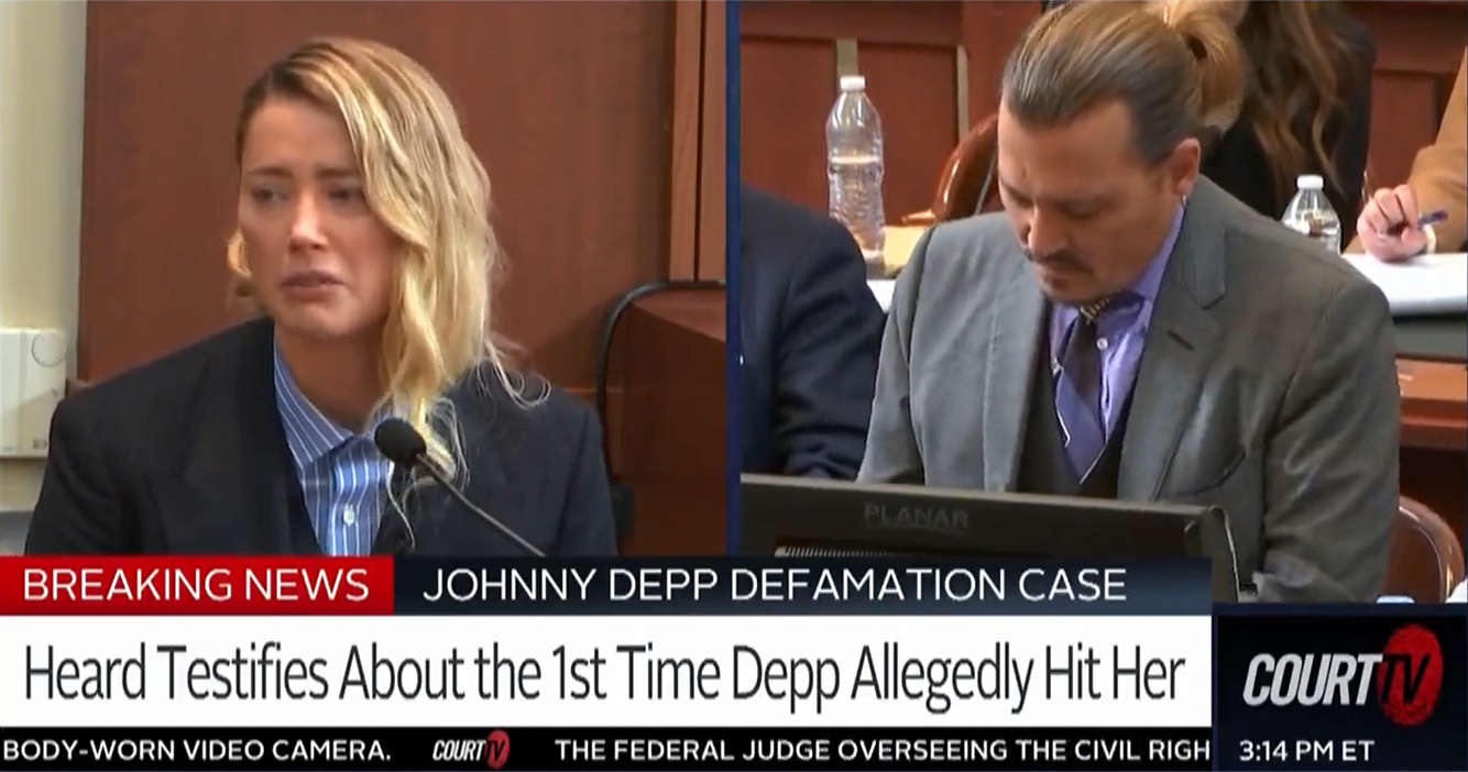 アンバー・ハードが涙の証言、ジョニー・デップからコカインを探す「体腔捜査をされた」
