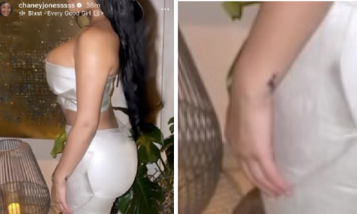 カニエ・ウェストの新恋人チェイニー・ジョーンズが手首に「Ye」のタトゥー