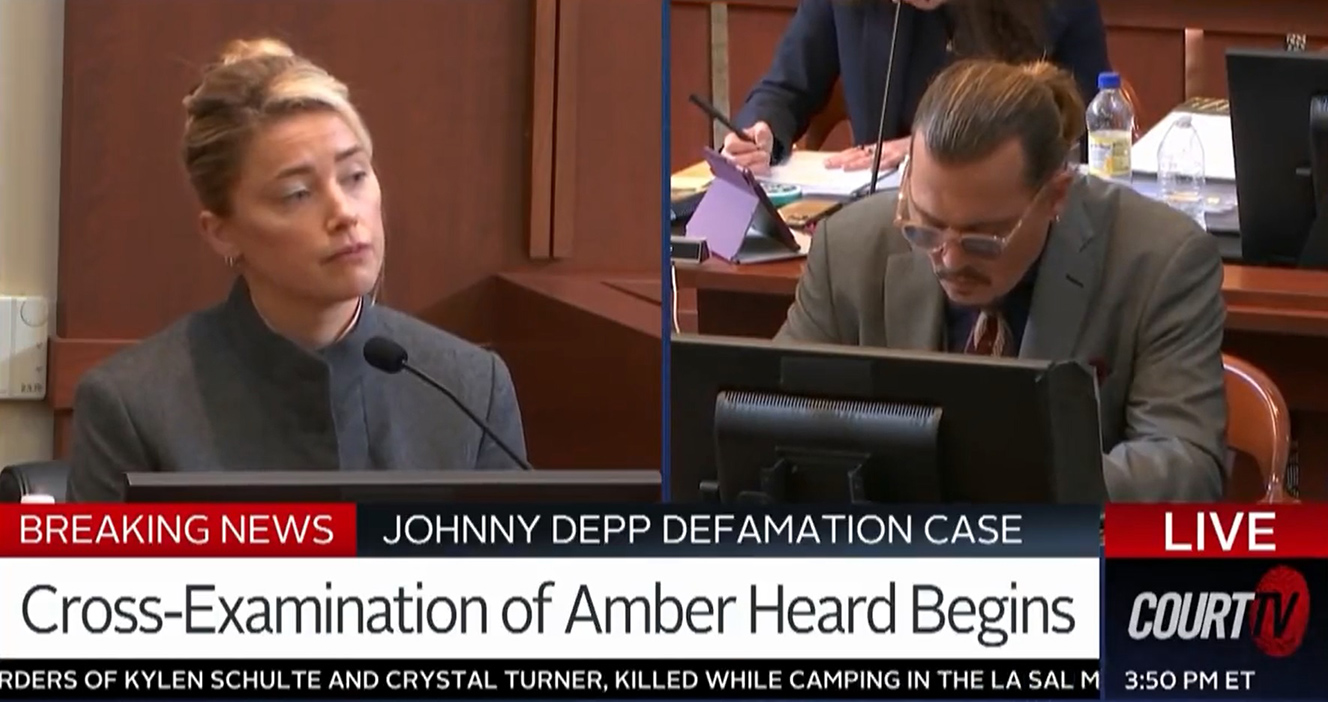 アンバー・ハード、ベッドの“ウンチ事件”について証言「デップの愛犬がマリファナを食べて腸の問題を抱えていた」 
