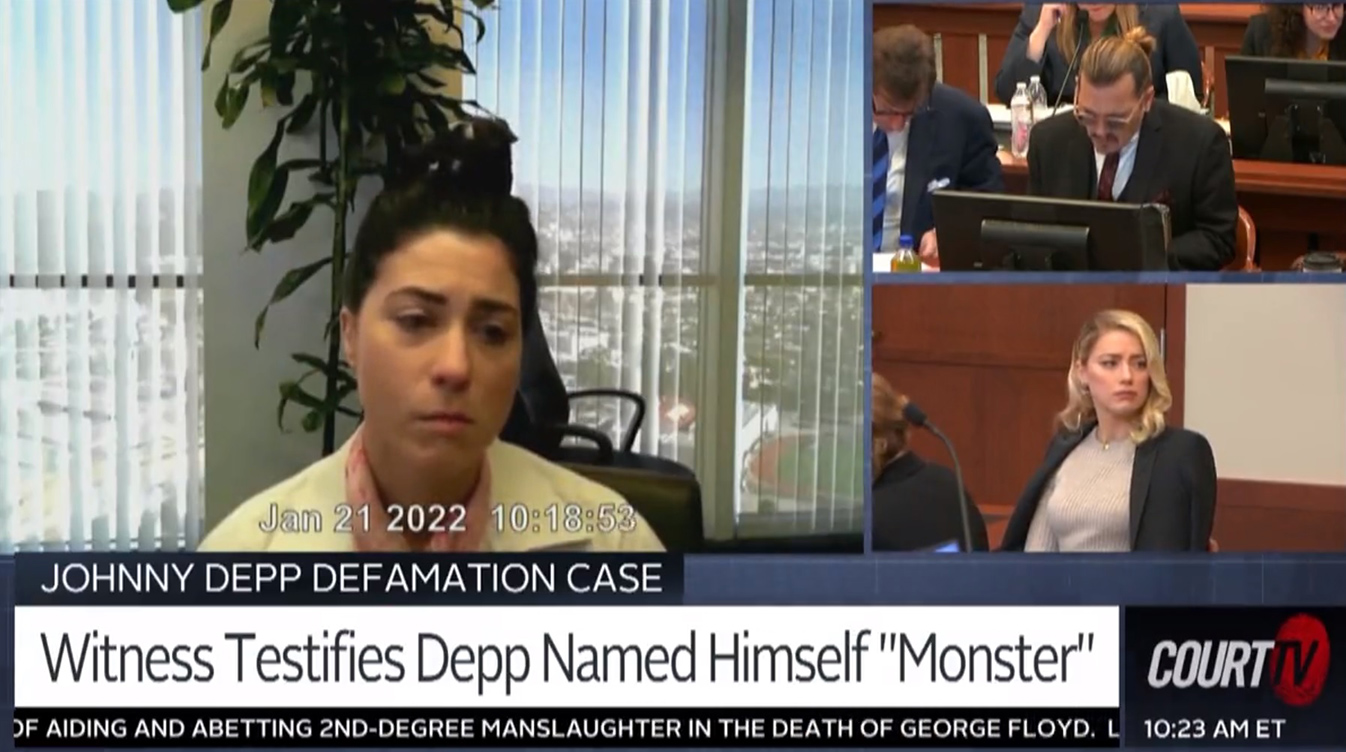 アンバー・ハードの友人が証言「ハードから『助けて』のメールで駆け付けるとデップが叫んでいた」
