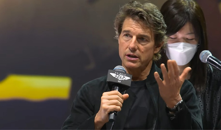 トム・クルーズが来日記者会見　36年ぶり続編「トップガン　マーヴェリック」を熱く語る 
