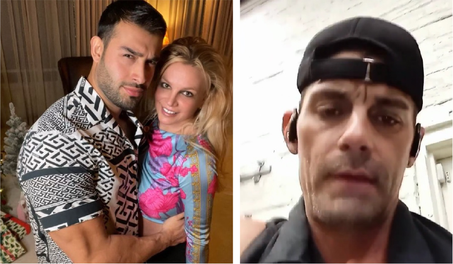 ブリトニー・スピアーズの結婚式に元夫が乱入して逮捕　インスタで生中継し「結婚式をぶち壊しに来た」 
