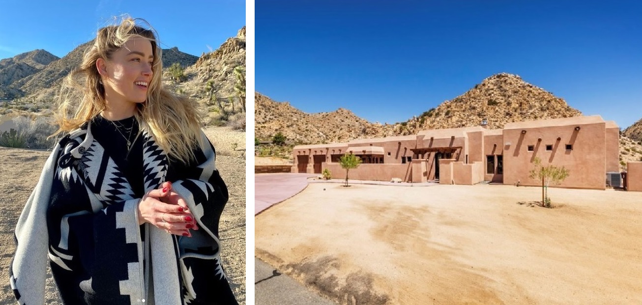 アンバー・ハード、砂漠の家を売却　ジョニー・デップとの名誉棄損裁判の評決後 
