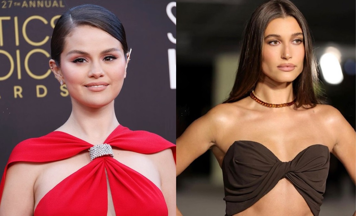 ヘイリー・ビーバーとセレーナ・ゴメスが熱いハグで「確執」の噂を否定
