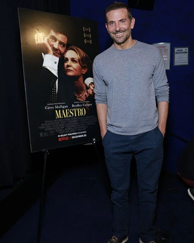 ブラッドリー・クーパー、ジジ・ハディッドとのデート中にレナード・バーンスタインにオマージュ捧げる