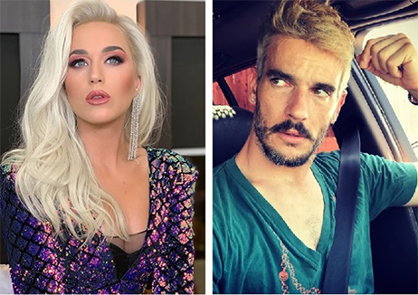 ケイティ・ペリーに局部をさらされた　男性モデルが告発