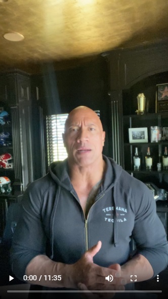 >ドウェイン・ジョンソンがコロナ感染を公表　妻と2人の娘も陽性
