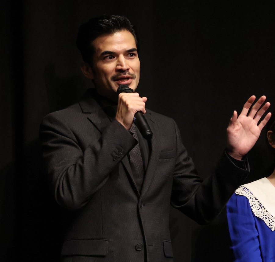 映画「赦し」完成披露試写会　尚玄、MEGUMI、松浦りょう、藤森慎吾、アンシュル・チョウハン監督登壇
