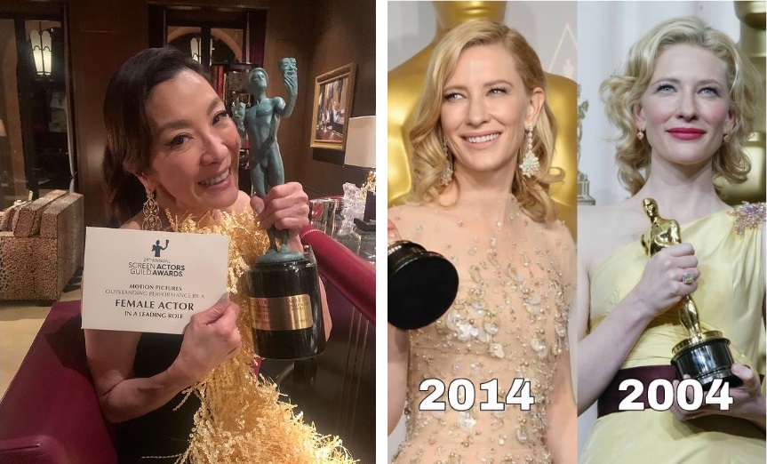 ミシェル・ヨー、アカデミー賞のライバル、ケイト・ブランシェットに関する「禁断の投稿」をして削除
