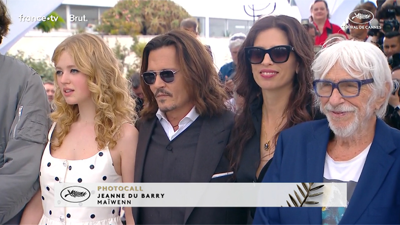 ジョニー・デップ、カンヌのレッドカーペットのために「きれいにされた」