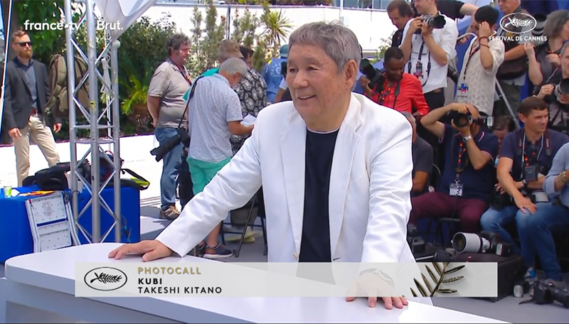北野武監督「首」カンヌで上映 観客総立ち「カンヌが温かく迎えてくれた」