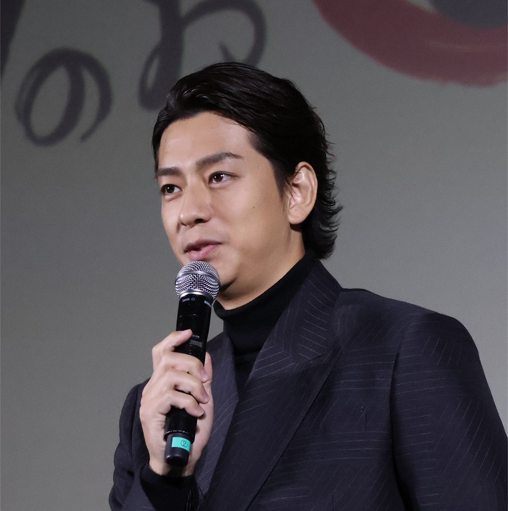 映画「親のお金は誰のもの 法定相続人」初日豚挨拶　比嘉愛未、三浦翔平ら登壇
