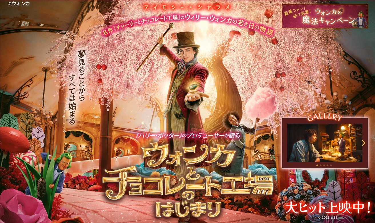 ティモシー・シャラメ、「ウォンカとチョコレート工場のはじまり」は 「”皮肉な金目当て”ではないかと心配した」
