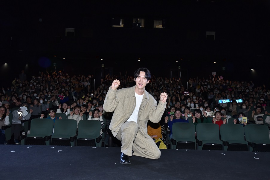 「マイ・ハート・パピー」主演ユ・ヨンソク、来日舞台挨拶で能登半島地震に見舞いの言葉「１日も早く復旧し安全な生活に」