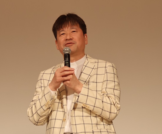 映画「あんのこと」公開記念舞台挨拶　河合優実、佐藤二朗、稲垣吾郎、入江悠監督登壇