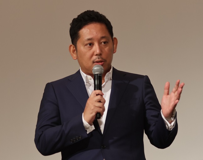 映画「あんのこと」公開記念舞台挨拶　河合優実、佐藤二朗、稲垣吾郎、入江悠監督登壇