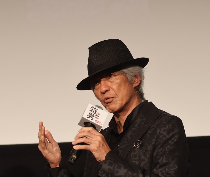 映画「箱男」ジャパンプレミア　永瀬正敏、浅野忠信、白本彩奈、佐藤浩市、石井岳龍監督登壇