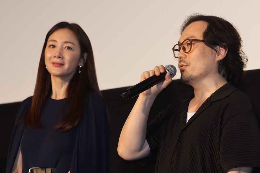 チェ・ジウ、映画「ニューノーマル」初日記念プレミアムイベントに登場