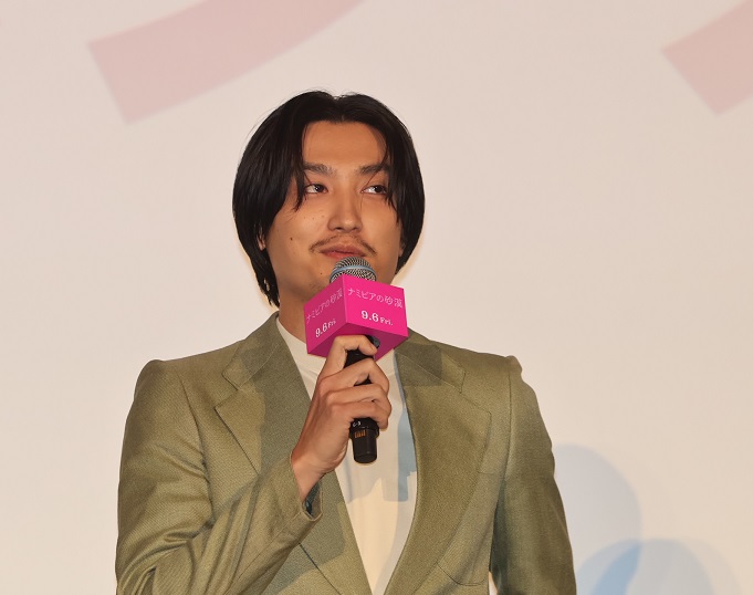 「ナミビアの砂漠」ジャパンプレミア　山中瑤子監督、河合優実、金子大地、寛一郎登壇