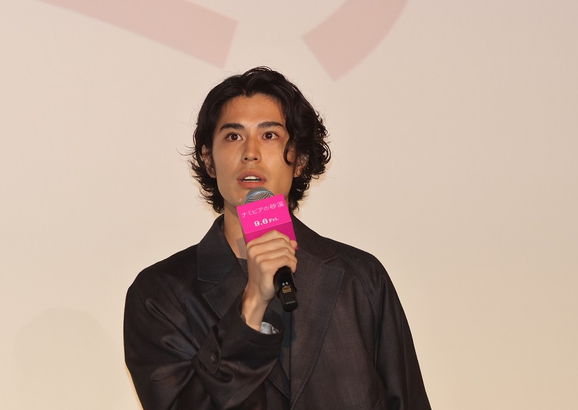 「ナミビアの砂漠」ジャパンプレミア　山中瑤子監督、河合優実、金子大地、寛一郎登壇