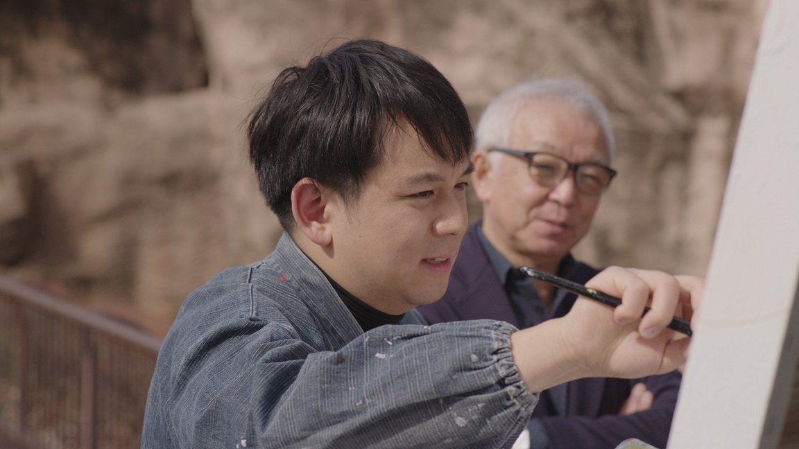 映画「新居浜ひかり物語 青いライオン」新居浜先行公開記念舞台挨拶