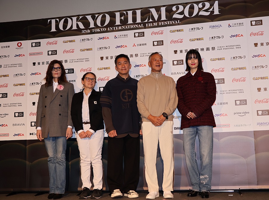 第37回東京国際映画祭　トニー・レオン審査委員長と橋本愛ら審査委員会見