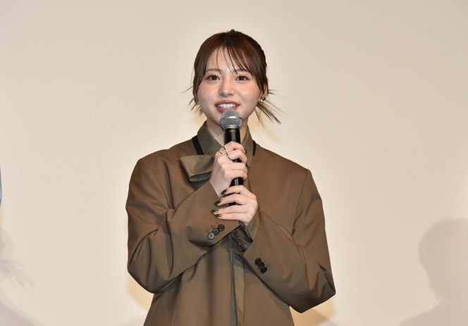 映画「悪鬼のウイルス」公開記念舞台挨拶　村重杏奈、太田将熙、吉田伶香、高嶺のなでしこ、松野友喜人監督登壇