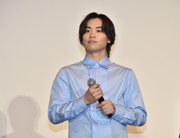 映画「悪鬼のウイルス」公開記念舞台挨拶　村重杏奈、太田将熙、吉田伶香、高嶺のなでしこ、松野友喜人監督登壇