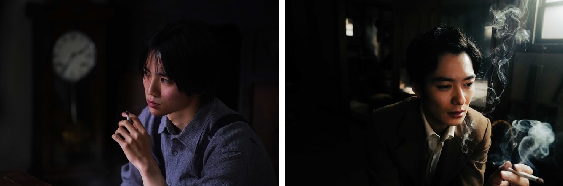 映画「ゆきてかへらぬ」木戸演じる天才詩人・中原中也と岡田演じる稀代の文芸評論家・小林秀雄の「悩殺必至な新カット」公開 
