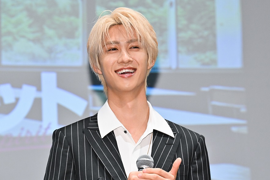 「劇場版 スメルズ ライク グリーン スピリット」完成披露上映会　荒木飛羽、曽野舜太、藤本洸大、阿部顕嵐、中村中、澤田育子監督登壇