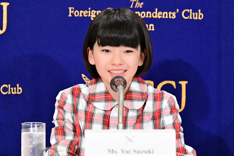 映画「ルノワール」監督・キャストが外国特派員協会で記者会見　主演の鈴木唯が英語で挨拶し馬の鳴きマネも披露