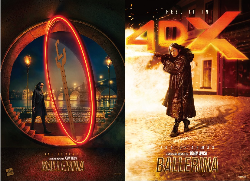 「バレリーナ：The World of John Wick」迫力のアザービジュアル４種解禁