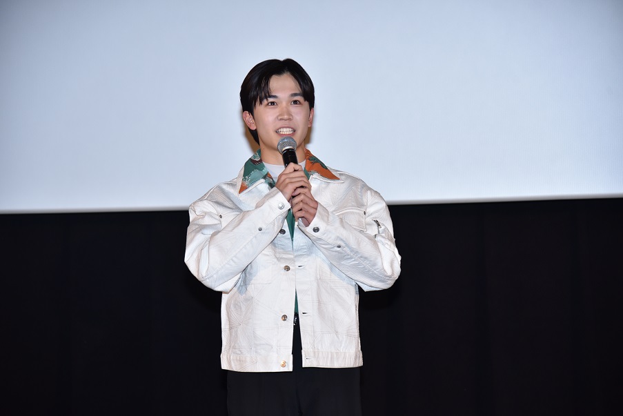 映画「ヒグマ!!」完成披露プレミアナイト 鈴木福、はんにゃ.金田哲、内藤瑛亮監督登壇
