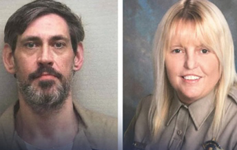 囚人と刑務所から逃亡した刑務官 拳銃で自傷後死亡　囚人は逮捕 
